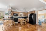 Adorable kitchen with all the necessary amenities and appliances for your next culinary adventure 
